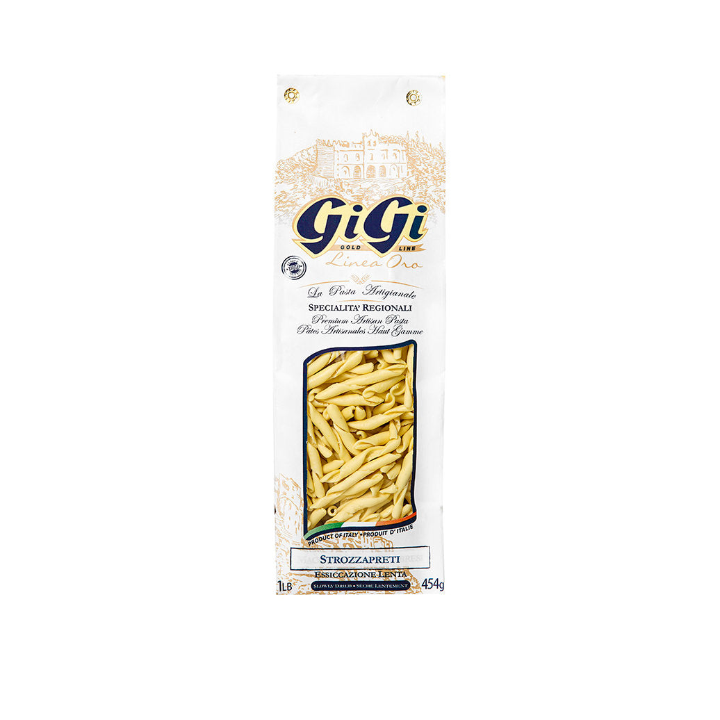 GIGI STROZZAPRETI PASTA 12X454GR – Mia Food Service