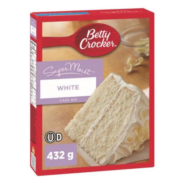 betty crocker vanilla cake mix